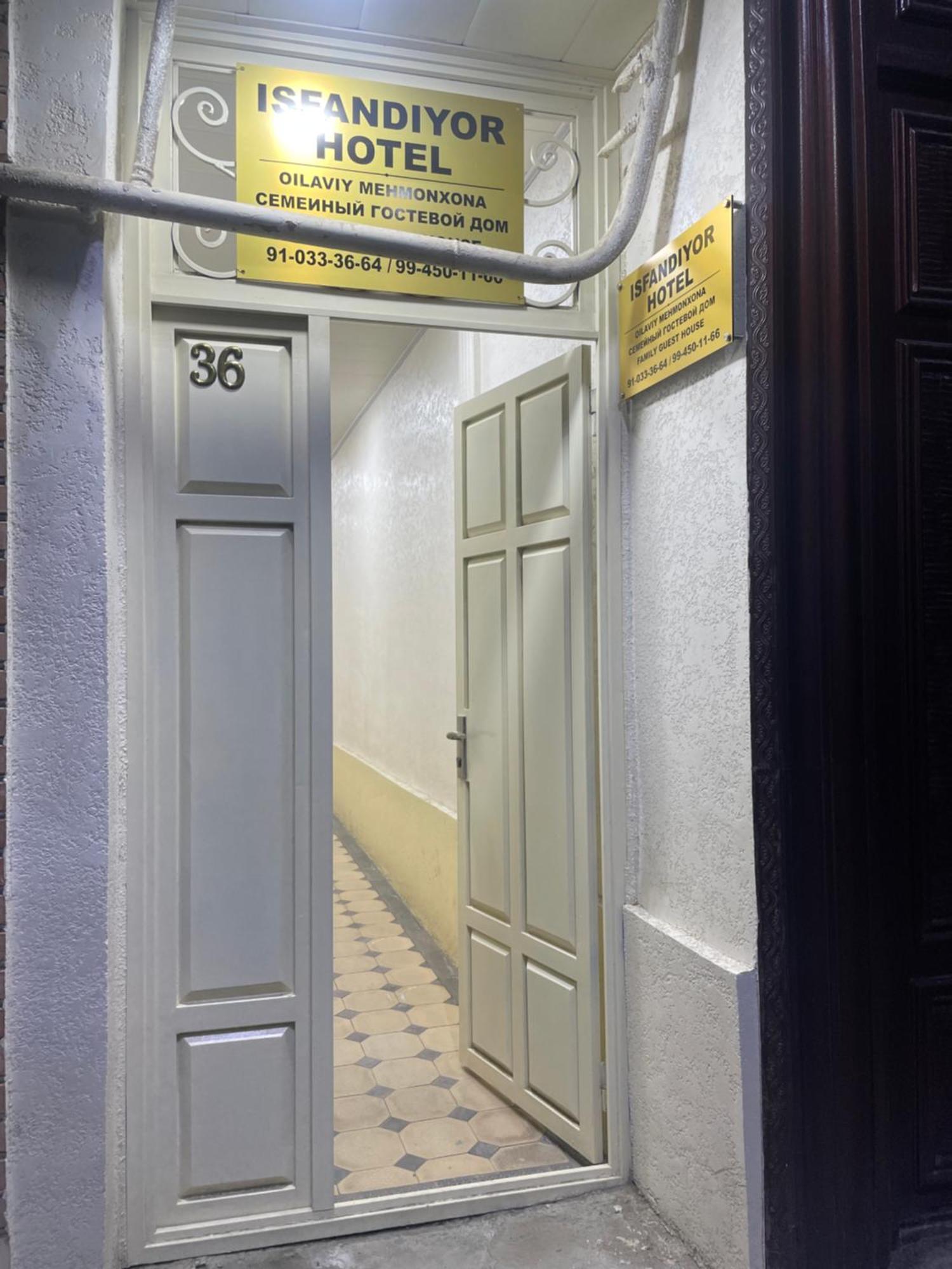 Isfandiyor Hotel Szamarkand Kültér fotó