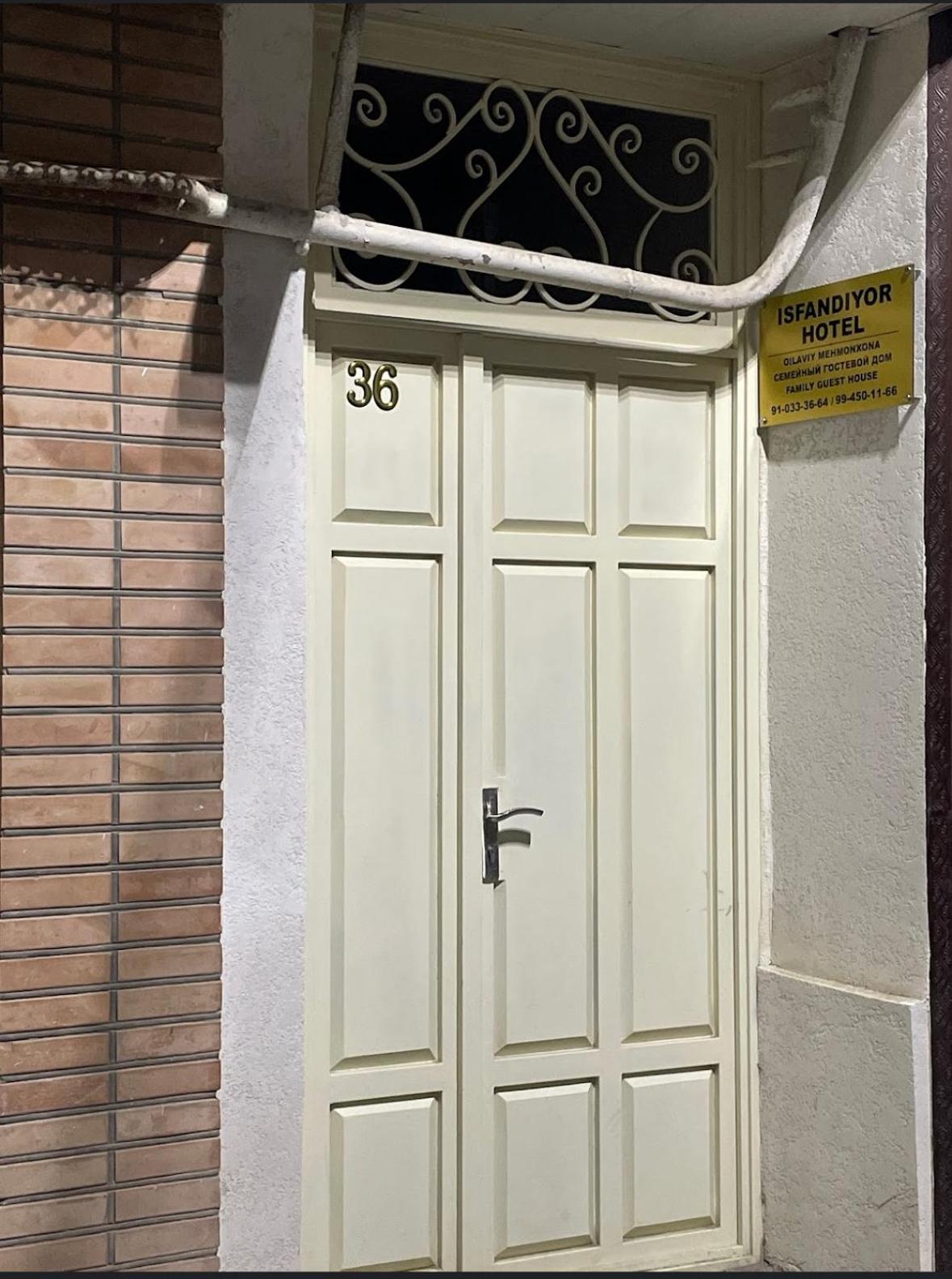 Isfandiyor Hotel Szamarkand Kültér fotó